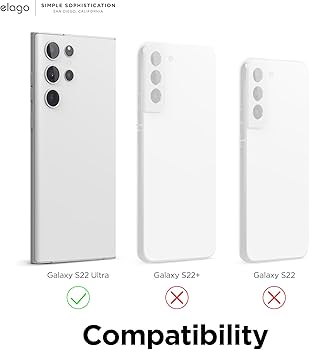 Amazon.com: elago Clear Case Designed for Samsung Galaxy S22 Ultra